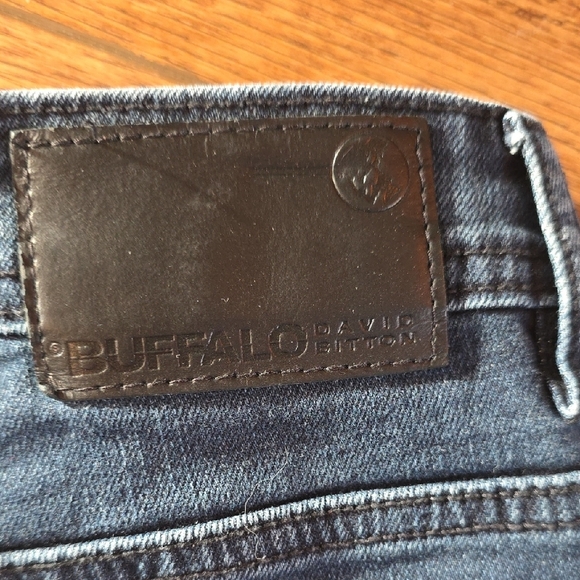 Buffalo David Bitton Men's Dark Blue Straight Jeans - Picture 5 of 8